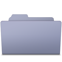 Open Folder Lavender Icon 256x256 png